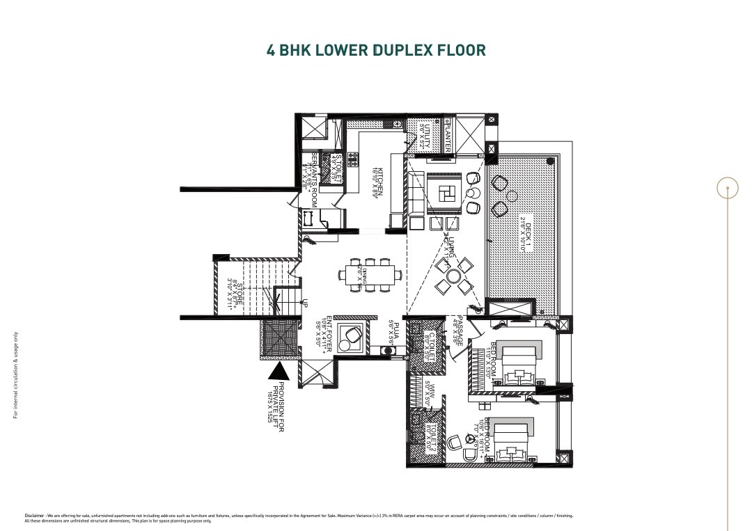 Shapoorji Golfland 4 BHK